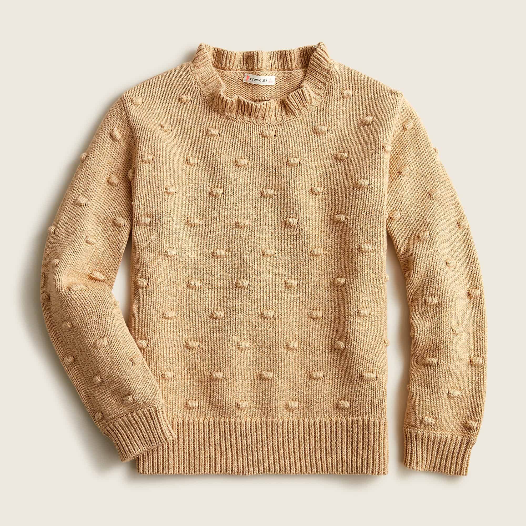 Girls Ruffle Neck Sweater