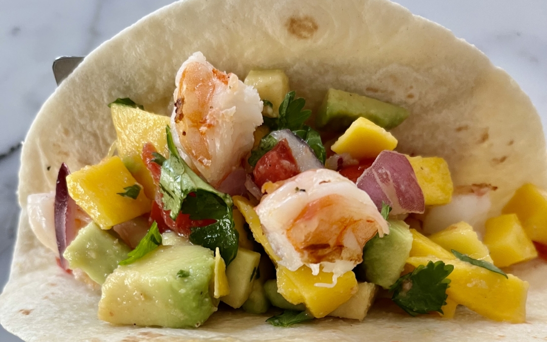 Mango Shrimp Tacos